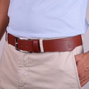 Epoch - Light Brown Leather Belt